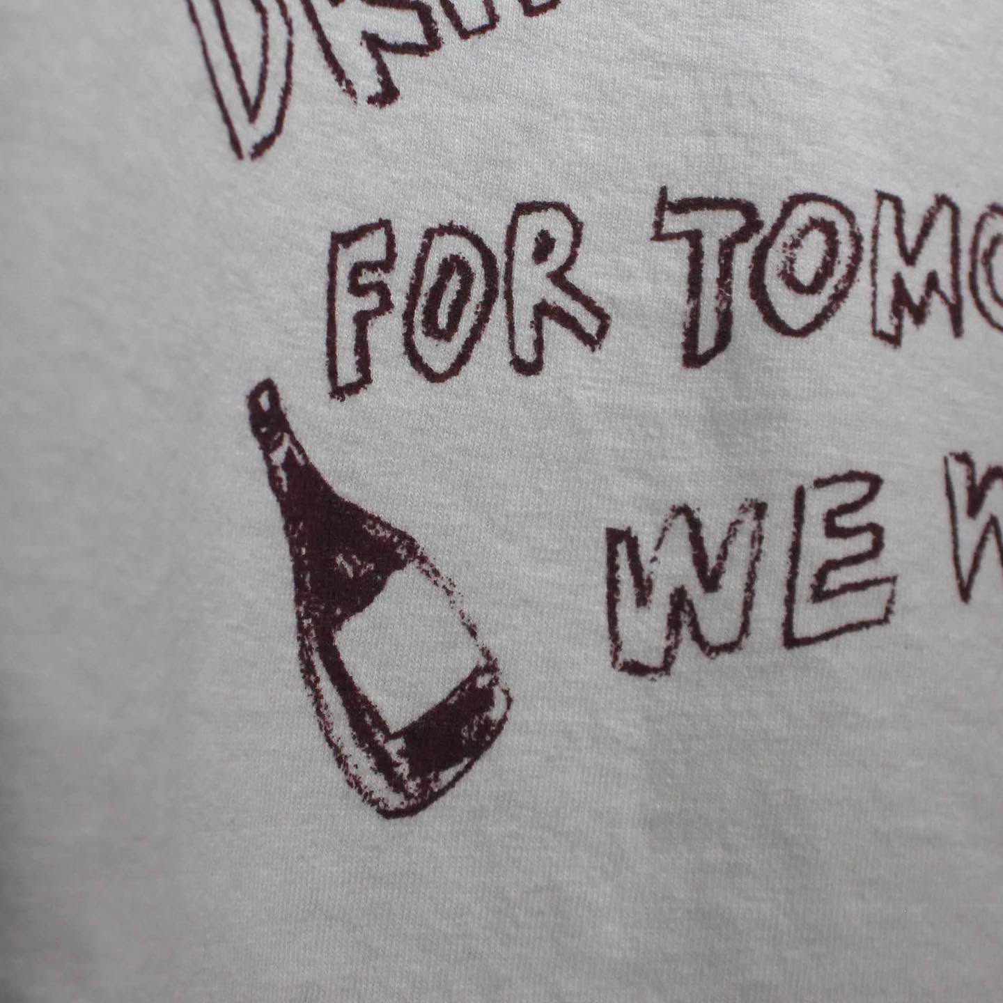 ORDINARY FITS -CREW NECK S/S TEE (DRINK TODAY)