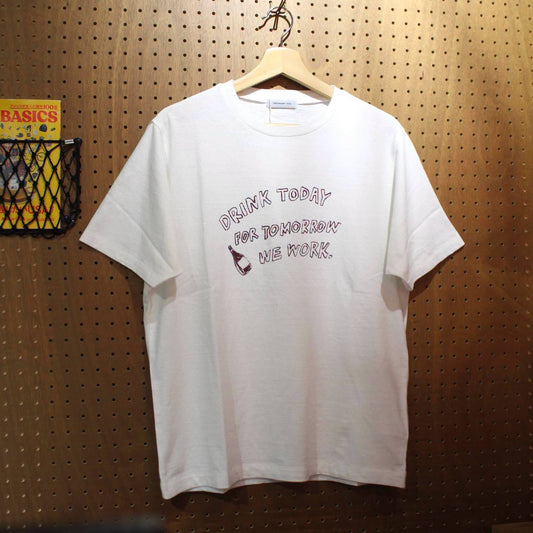 ORDINARY FITS -CREW NECK S/S TEE (DRINK TODAY)