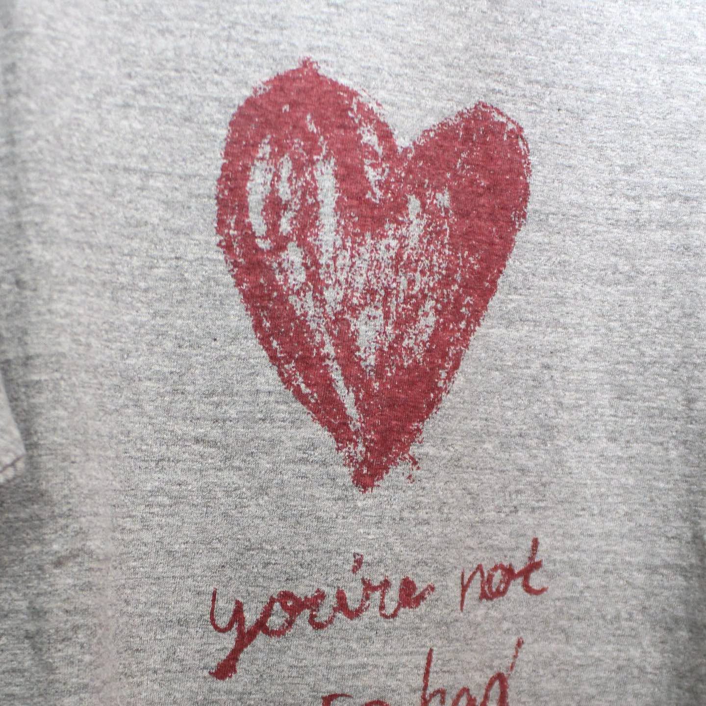 ORDINARY FITS -CREW NECK S/S TEE (HEART)