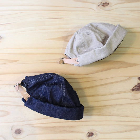 HIGHER -
DENIM FISHERMAN CAP