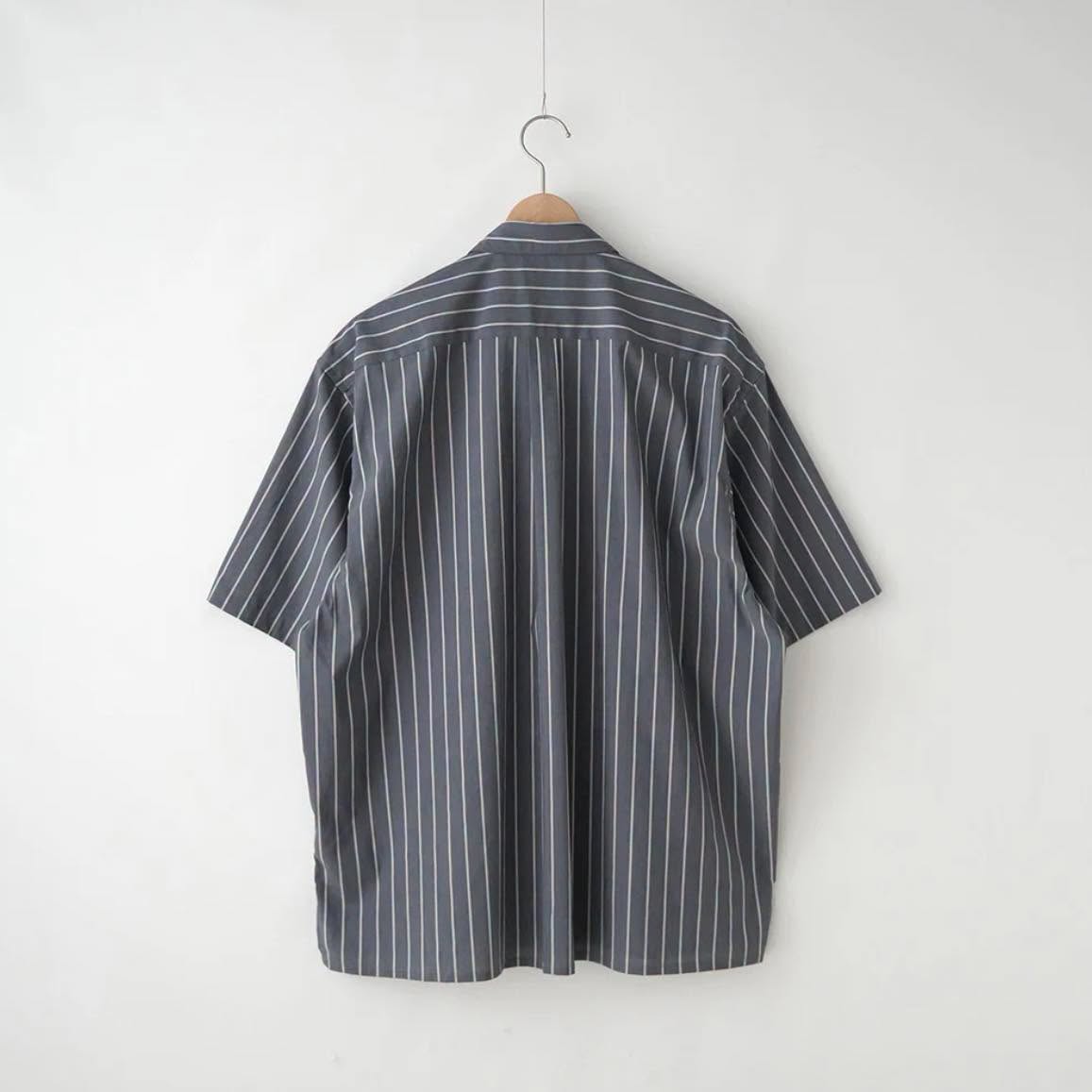 MANUAL ALPHABET - STRIPE WIDE SQUARE SHIRTS