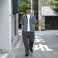 MANUAL ALPHABET - STRIPE WIDE SQUARE SHIRTS