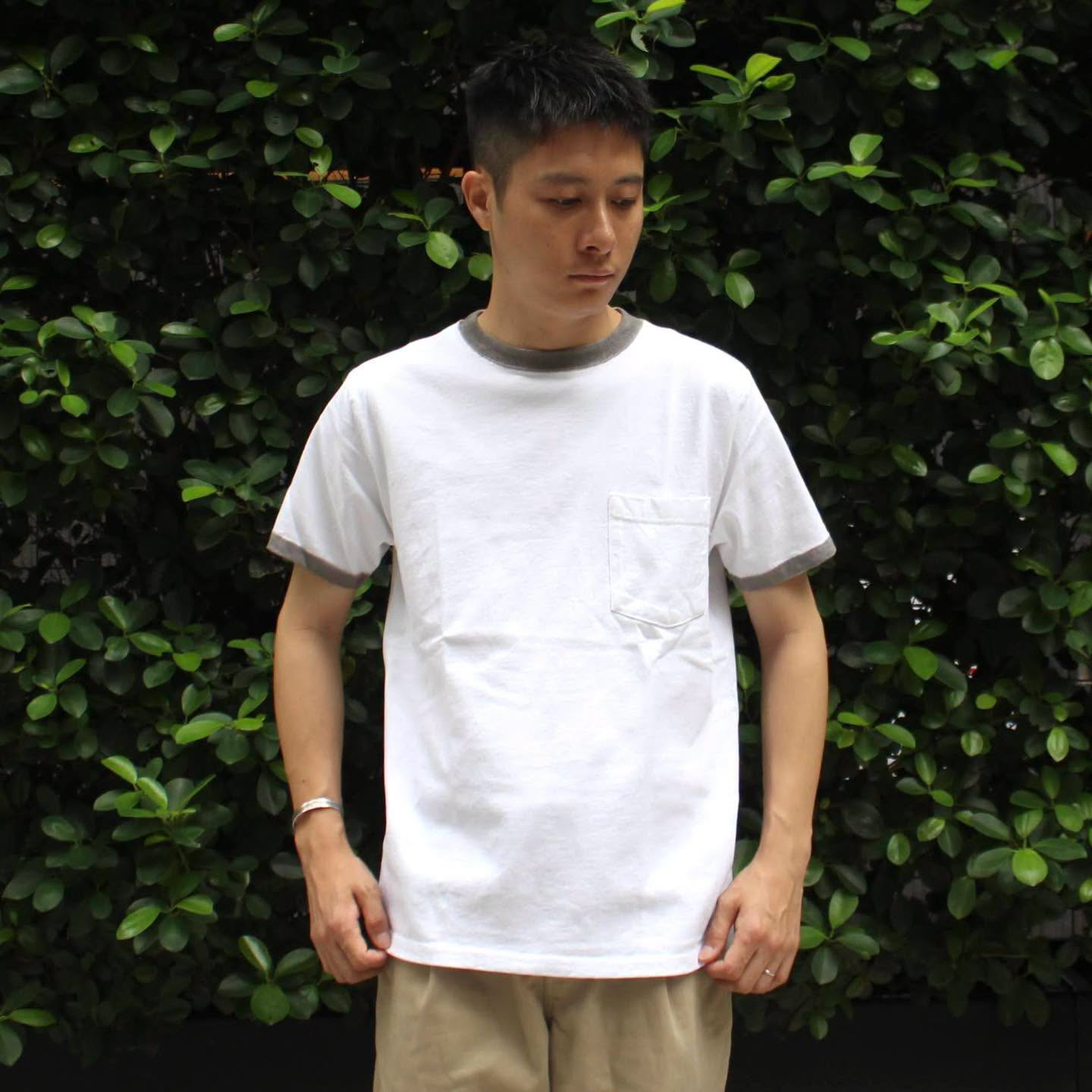GOODWEAR (日版) - 7.2OZ S/S "HAND PAINT" POCKET TEE