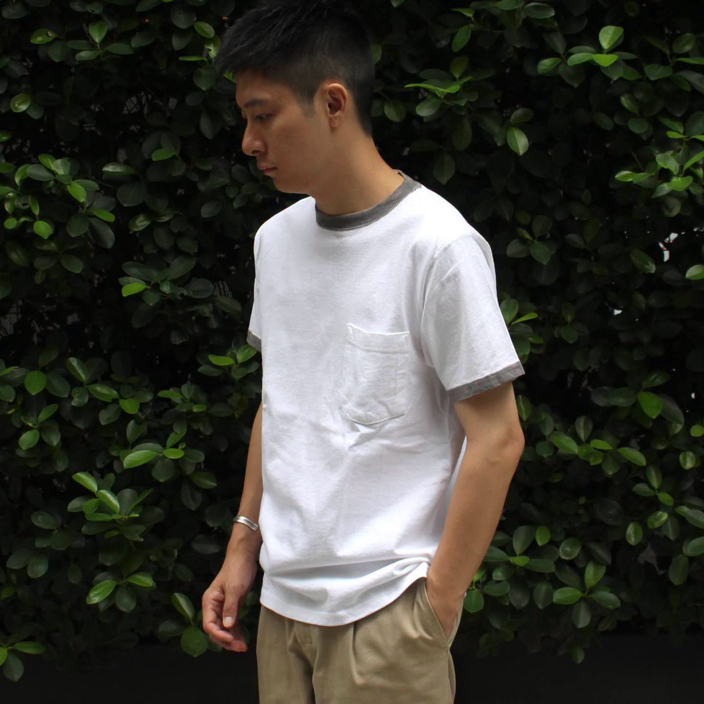 GOODWEAR (日版) - 7.2OZ S/S "HAND PAINT" POCKET TEE