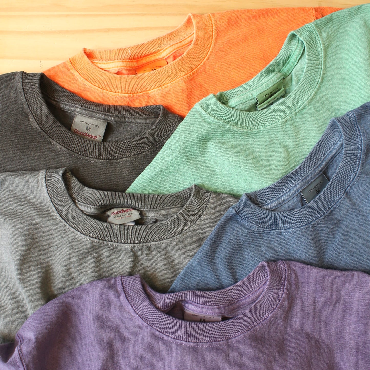 GOODWEAR (日版) - 
7.2OZ S/S POCKET TEE
(PIGMENT DYE)