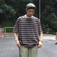MANUAL ALPHABET - RETRO BORDER WIDE SPINDLE TEE