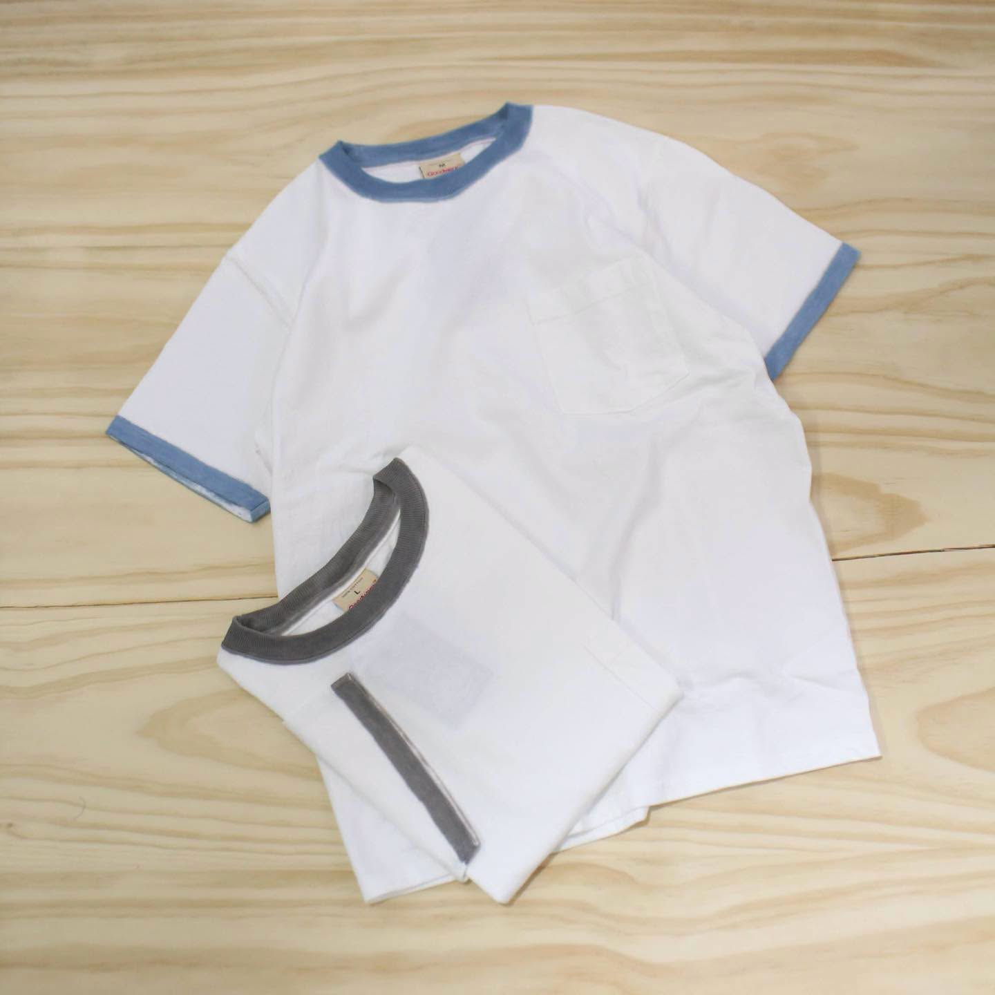 GOODWEAR (日版) - 7.2OZ S/S "HAND PAINT" POCKET TEE
