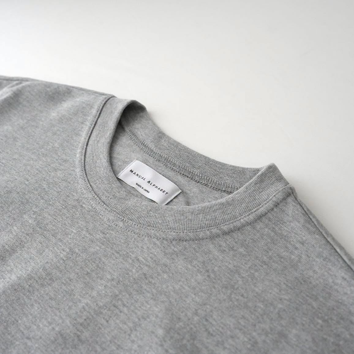 MANUAL ALPHABET - DERABE HEM RIB TEE