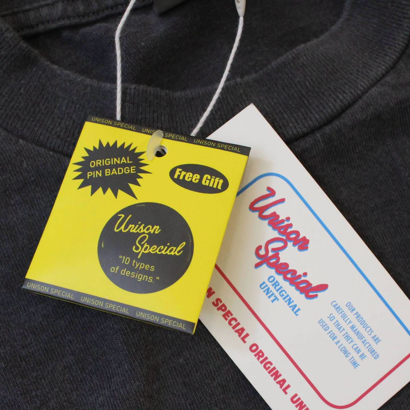 UNISON SPECIAL - GIANT TUBE S/S TEE "DONUTS"