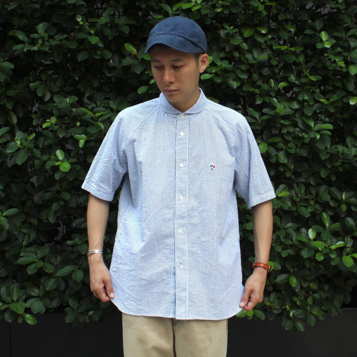 Arvor Maree -
SAILOR SHEER SUCKER S/S SHIRT