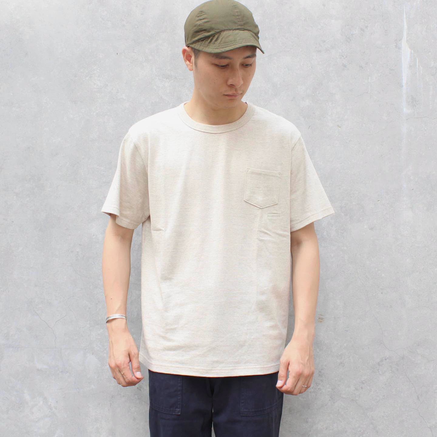 RIDING HIGH - LOOPWHEEL S/S POCKET TEE
