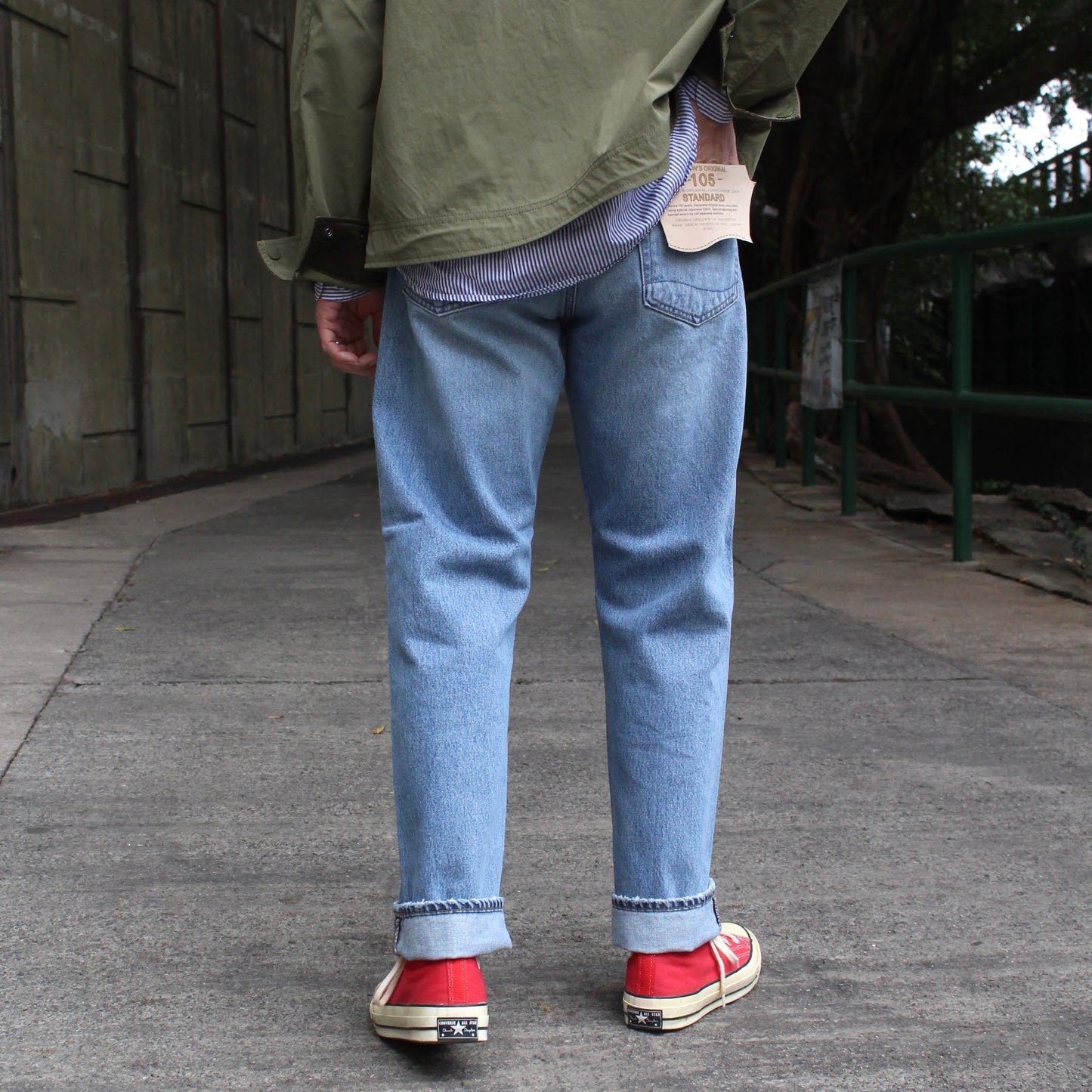 MOr Slow - 105W 90S STANDARD DENIM SKY BLUE