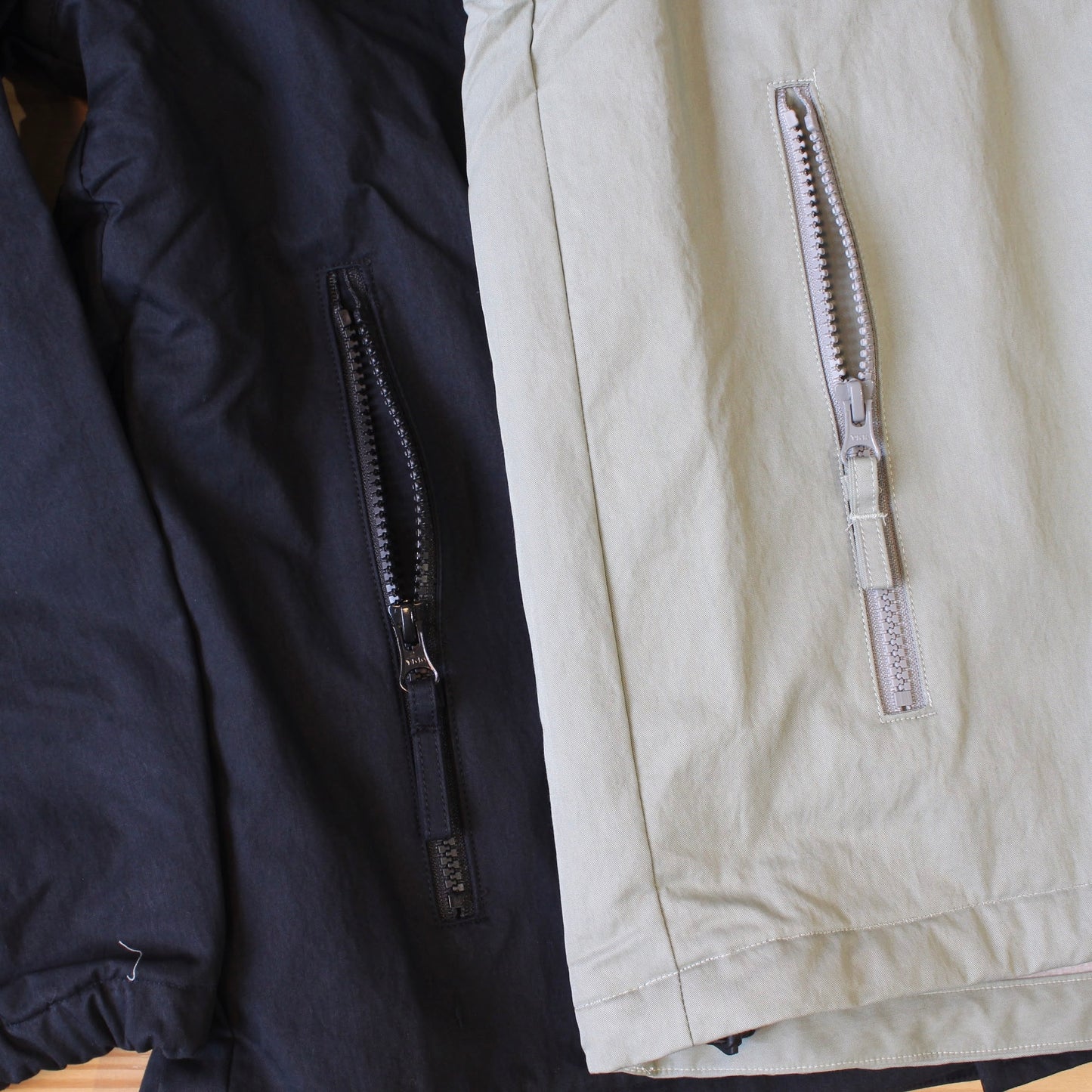 MANUAL ALPHABET -
COTTON NYLON MILITARY JACKET