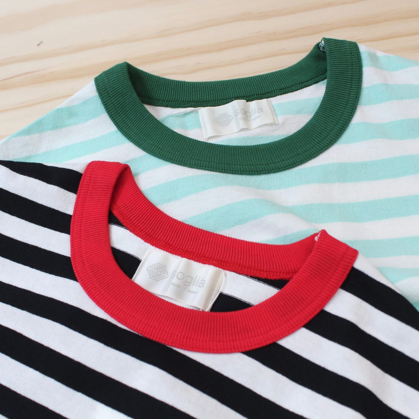 Soglia - S/S BORDER RINGER TEE