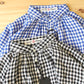 Brocante - 
Check Linen Grand Shirt