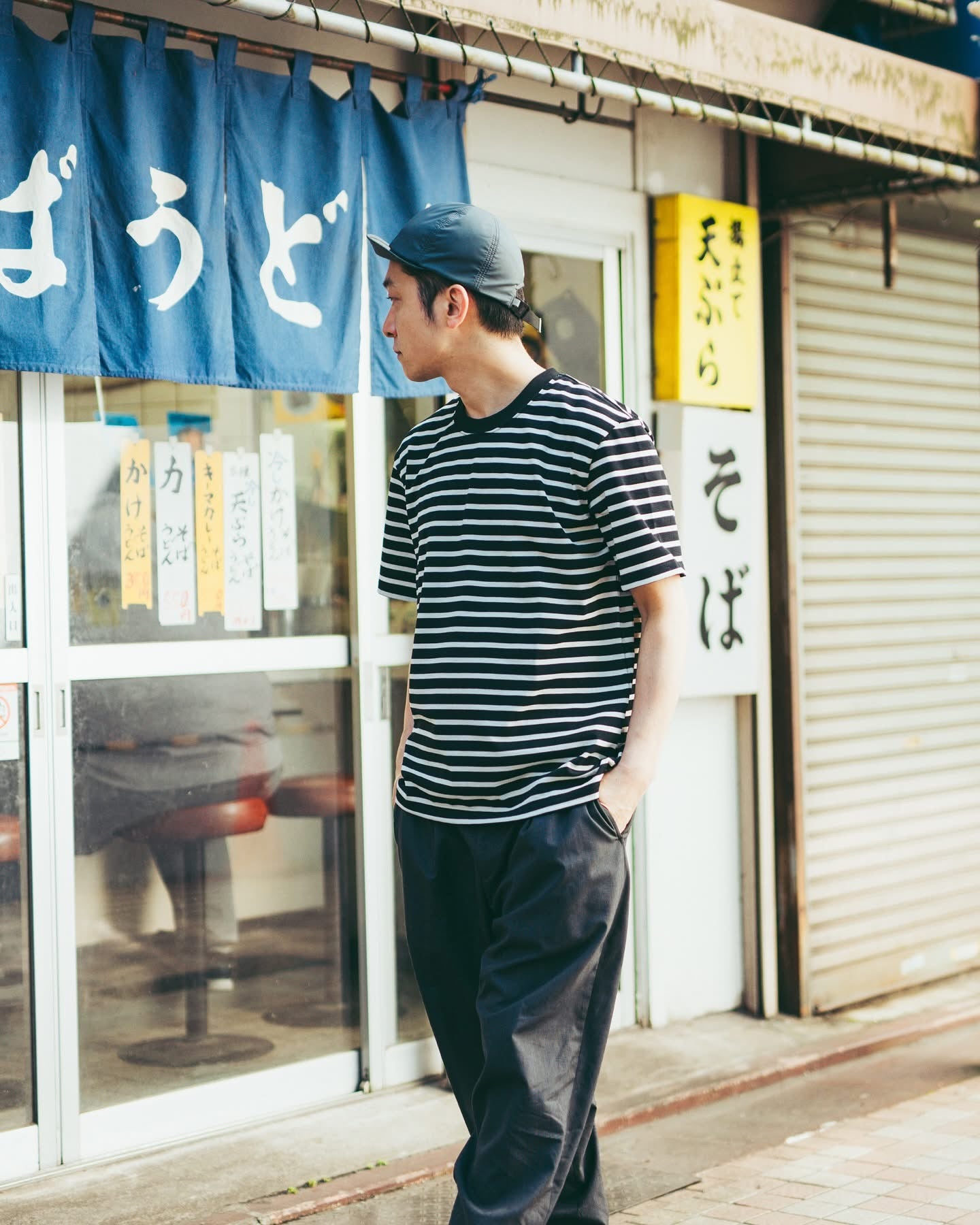 BRING -
DRYCOTTONY HEAVYWEIGHT STRIPES TEE