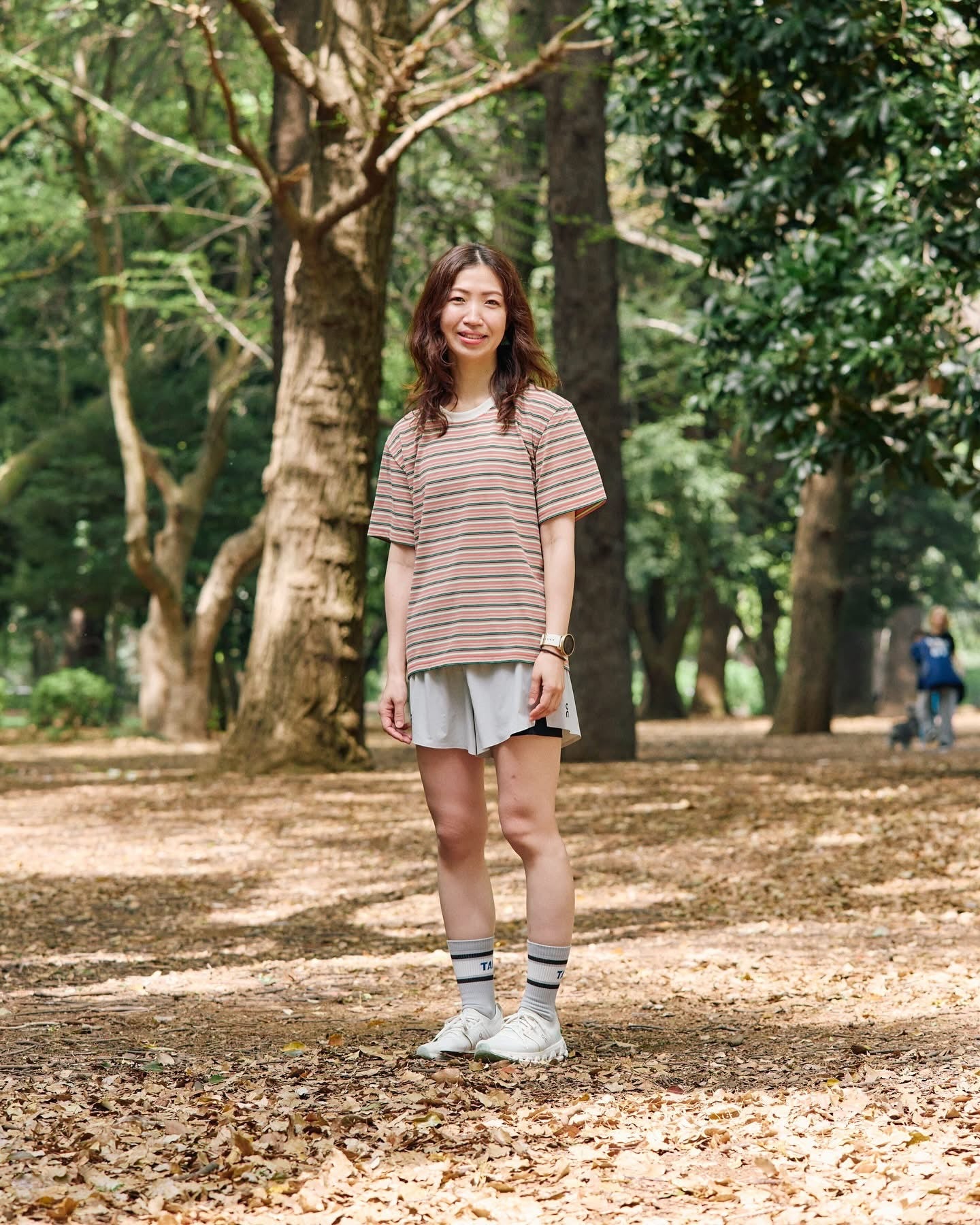 BRING -
DRYCOTTONY MULTI STRIPES TEE