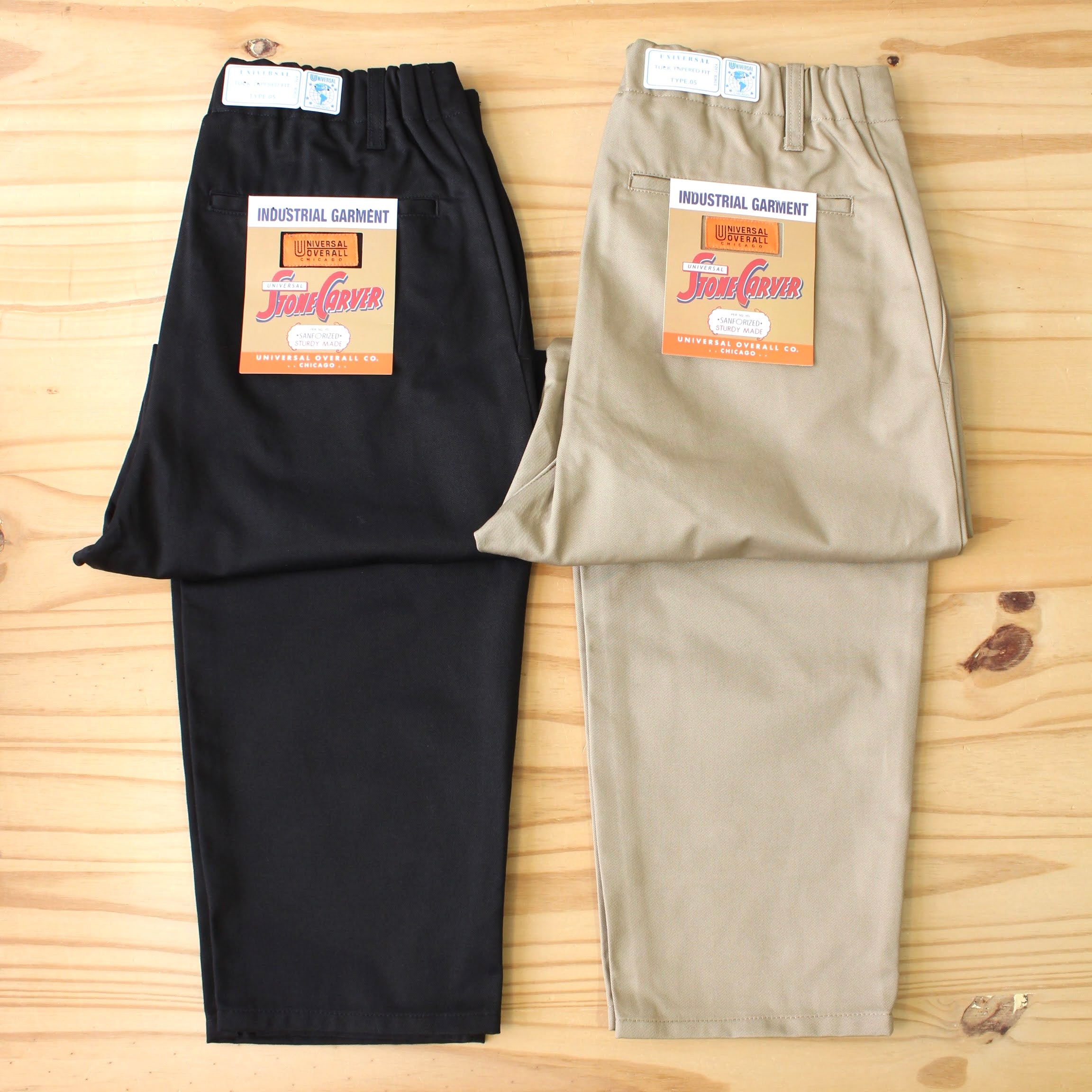 UNIVERSAL OVERALL Japanese version-CLASSIC COLLECTION TUCK TAPERED