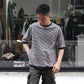 SPINNER BAIT -
VINTAGE BORDER RAGLAN CREW NECK H/S