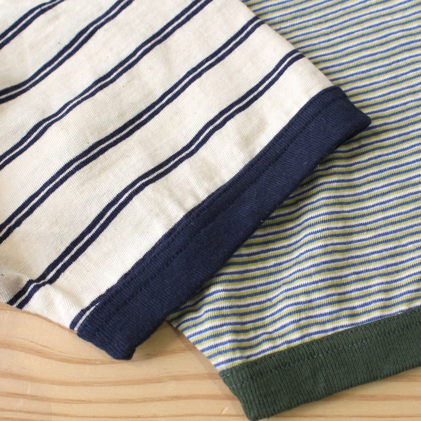 FELCO -
S/S BOYISH STRIPE RINGER POCKET TEE