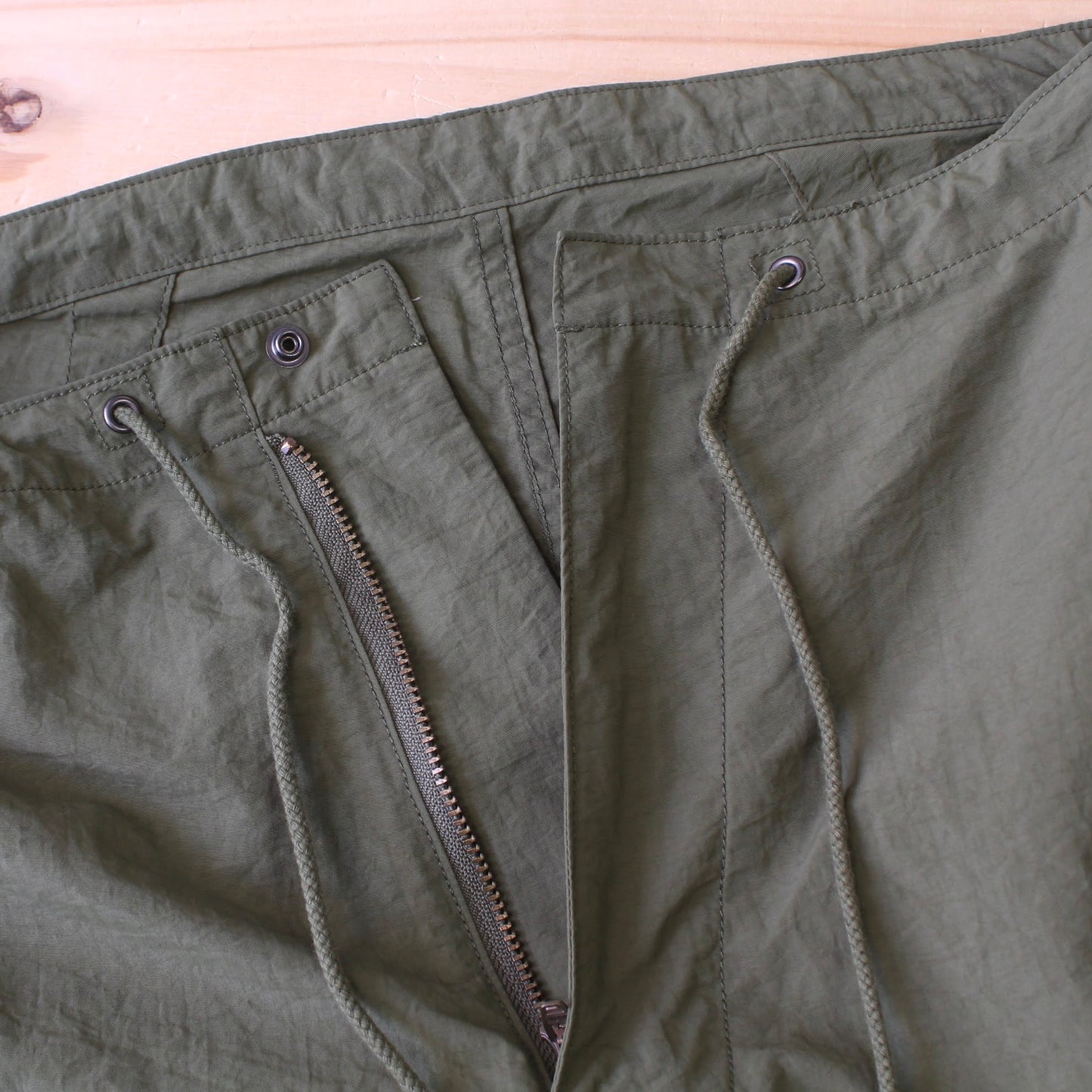 ARMY TWILL -
NYLON OX CARGO SHORTS