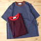 SOGLIA -
OPEN END BORDER S/S TEE