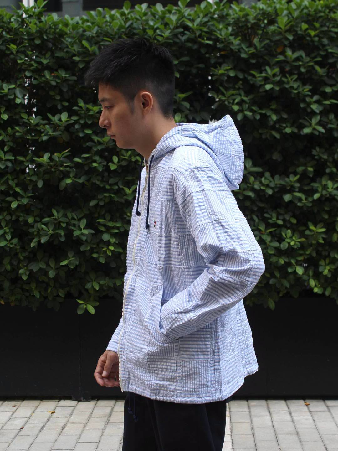 Arvor Maree -
SHEER SUCKERS ZIP UP PARKA