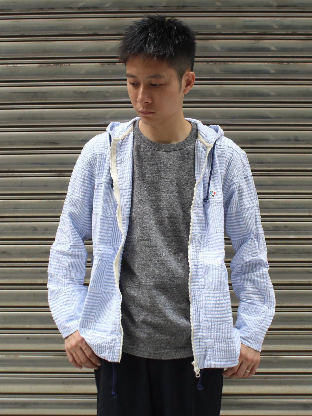 Arvor Maree -
SHEER SUCKERS ZIP UP PARKA