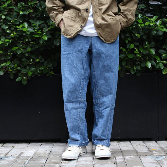 REMILLA -
CROSS DENIM PANTS
