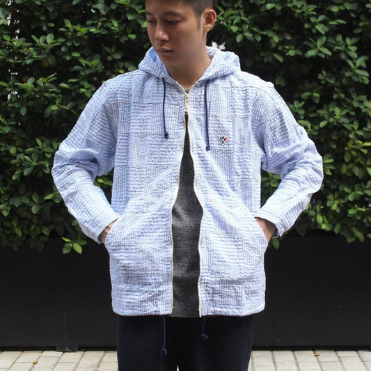 Arvor Maree -
SHEER SUCKERS ZIP UP PARKA