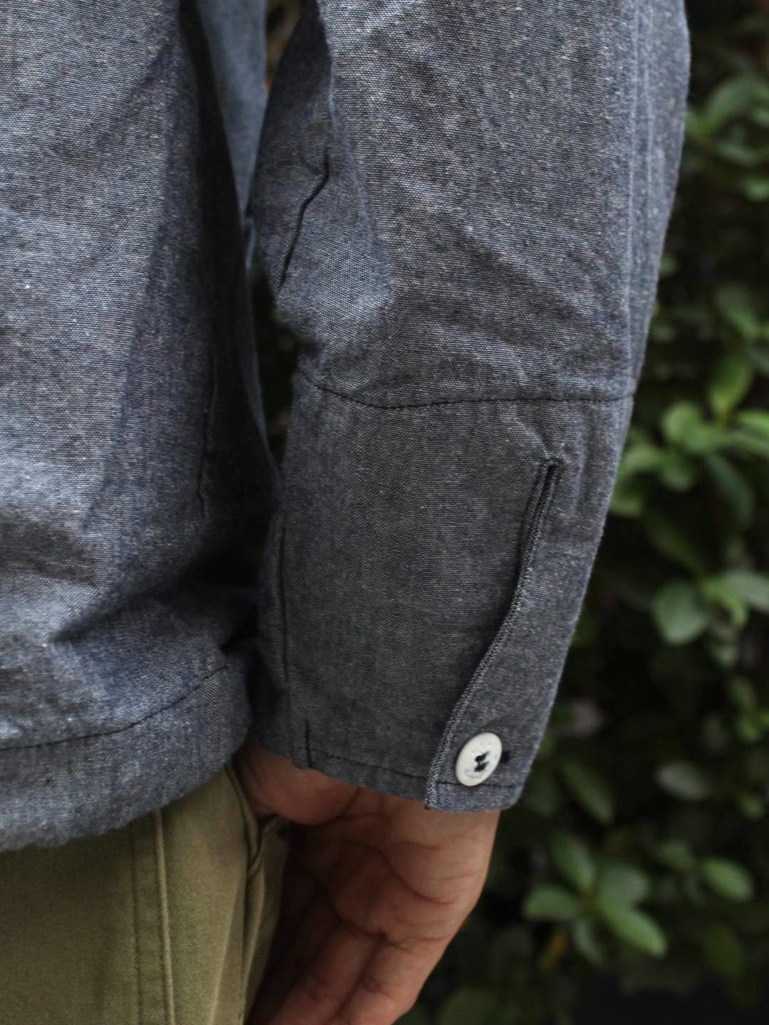 Arvor Maree - CHAMBRAY ZIP UP PARKA