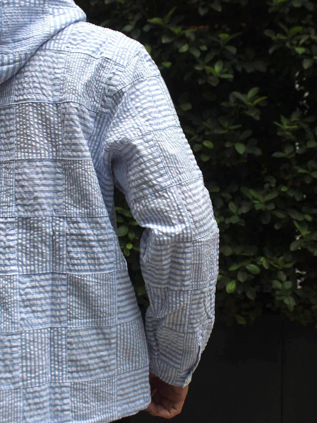 Arvor Maree -
SHEER SUCKERS ZIP UP PARKA