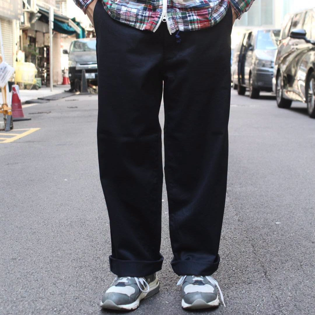 AheHee - NAVY WORK PANTS