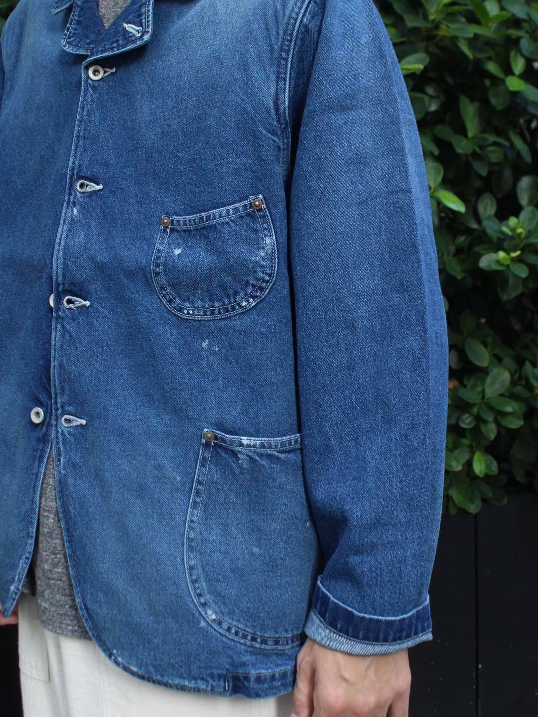 ORDINARY FITS -BELL JACKET (DENIM USED)