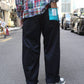 AheHee - NAVY WORK PANTS