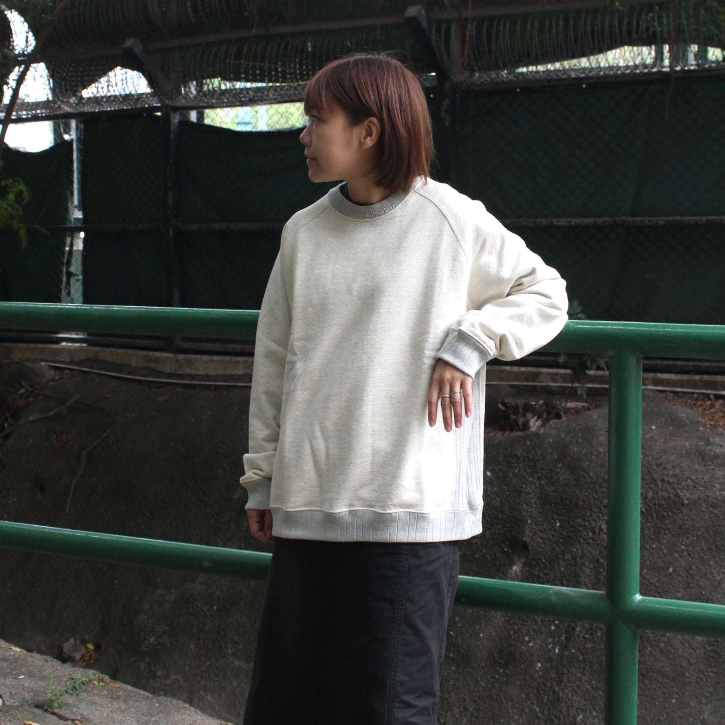 RIDING HIGH TOKYO -
BOCOBOCO URAKE CREWNECK SWEAT