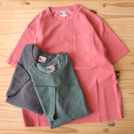 FELCO - 
S/S 7oz BINDER CREW NECK POCKET TEE