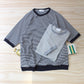 SPINNER BAIT -
VINTAGE BORDER RAGLAN CREW NECK H/S