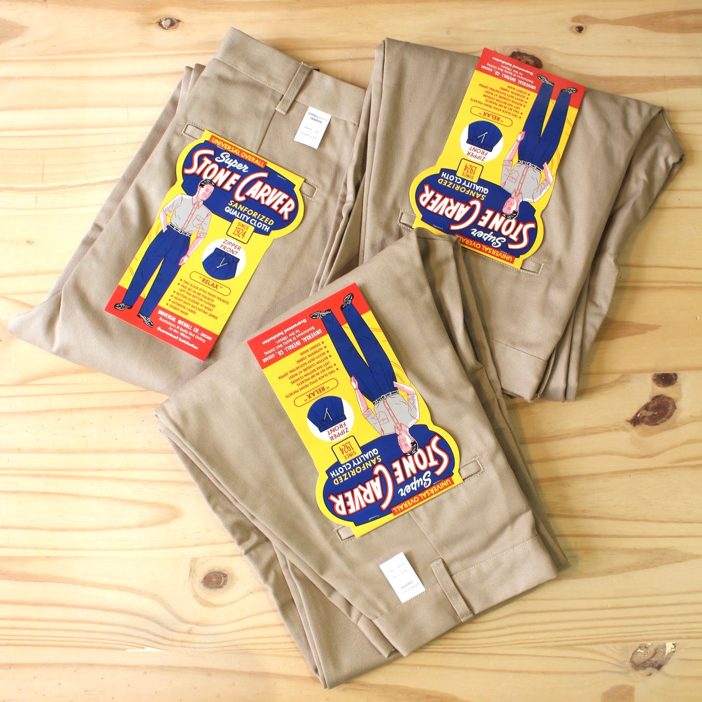 UNIVERSAL OVERALL JAPAN -
HERITAGE RELAX PANTS