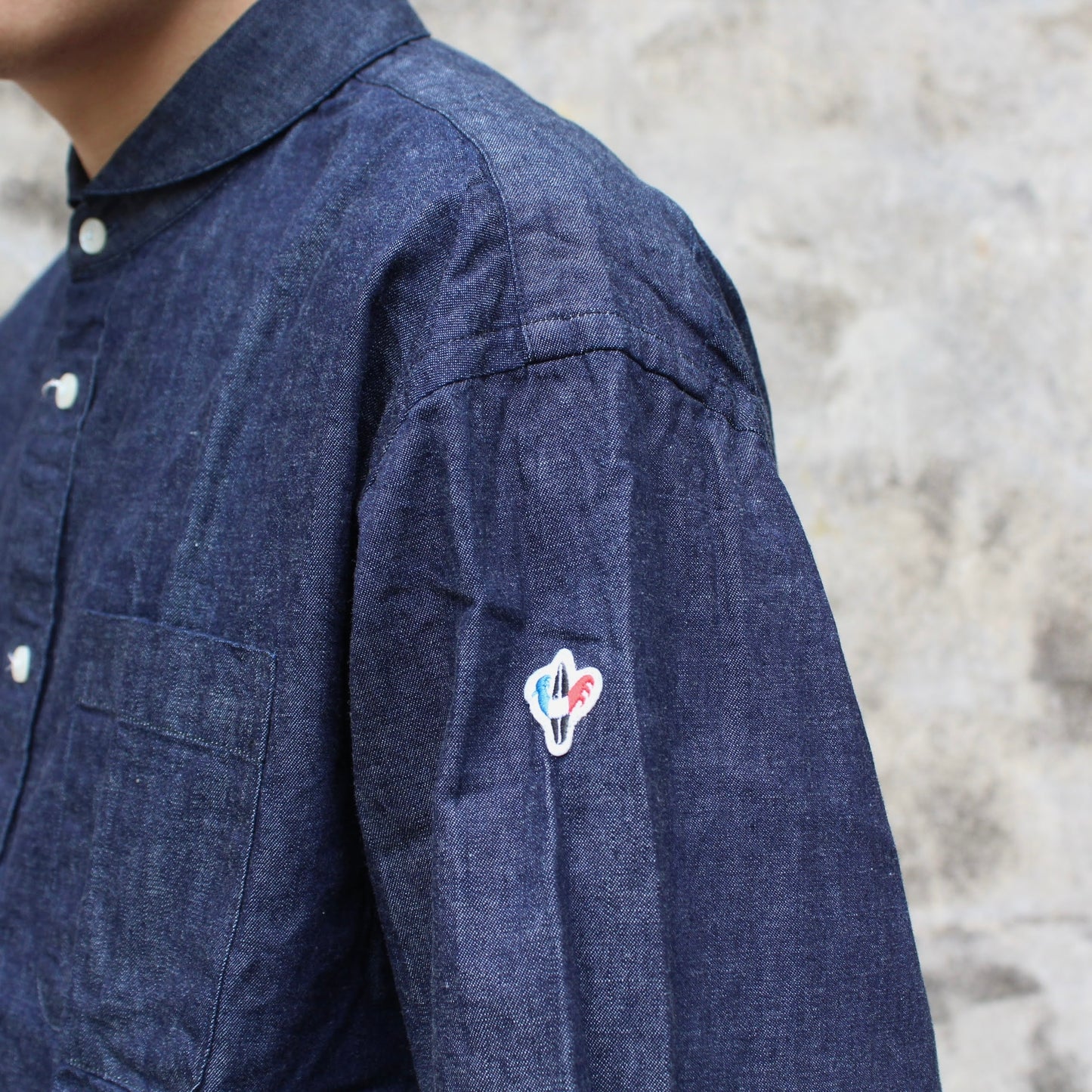 Arvor Maree -
RELAX FIT SAILOR DENIM SHIRT