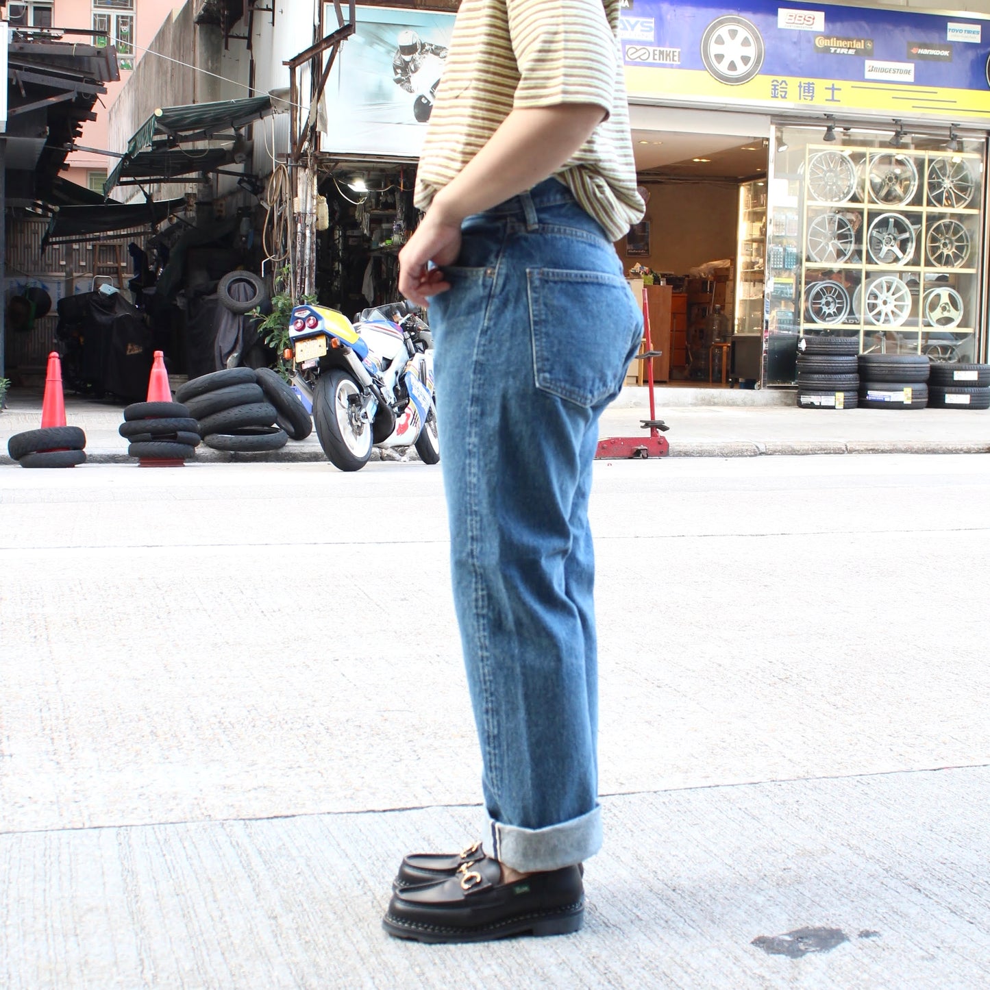 OrSlow -
105 STANDARD FIT 13.7OZ DENIM SHORT LENGTH(短身版)
(2 YEARS WASH)