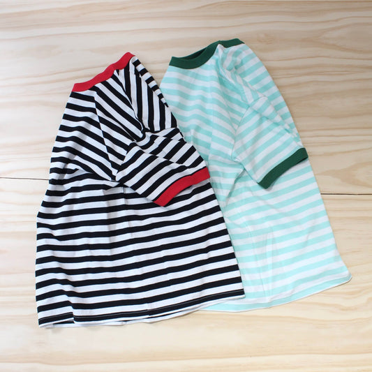 Soglia - S/S BORDER RINGER TEE
