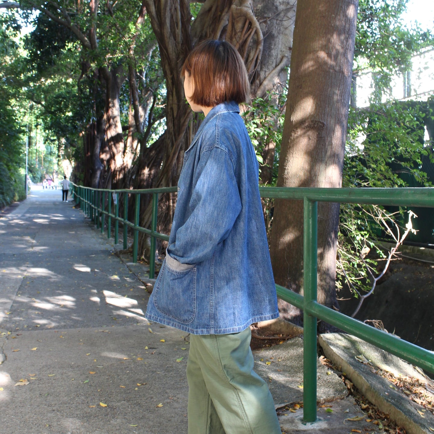 ORDINARY FITS -
10OZ DENIM USN COVERALL
(USED WASH)