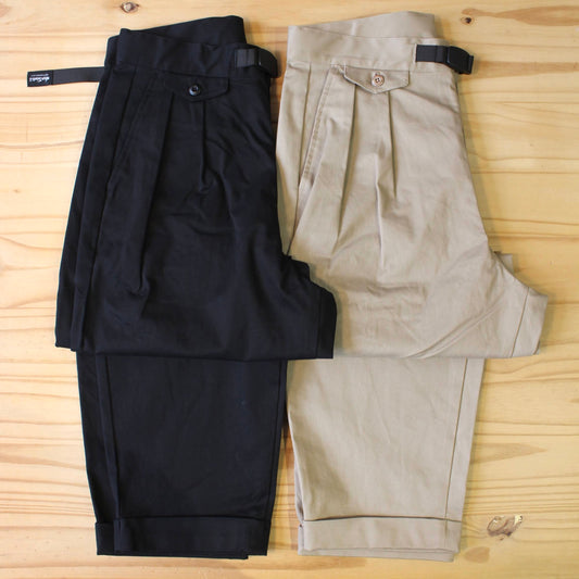 WILD THINGS JAPAN -
2 TUCK PANTS