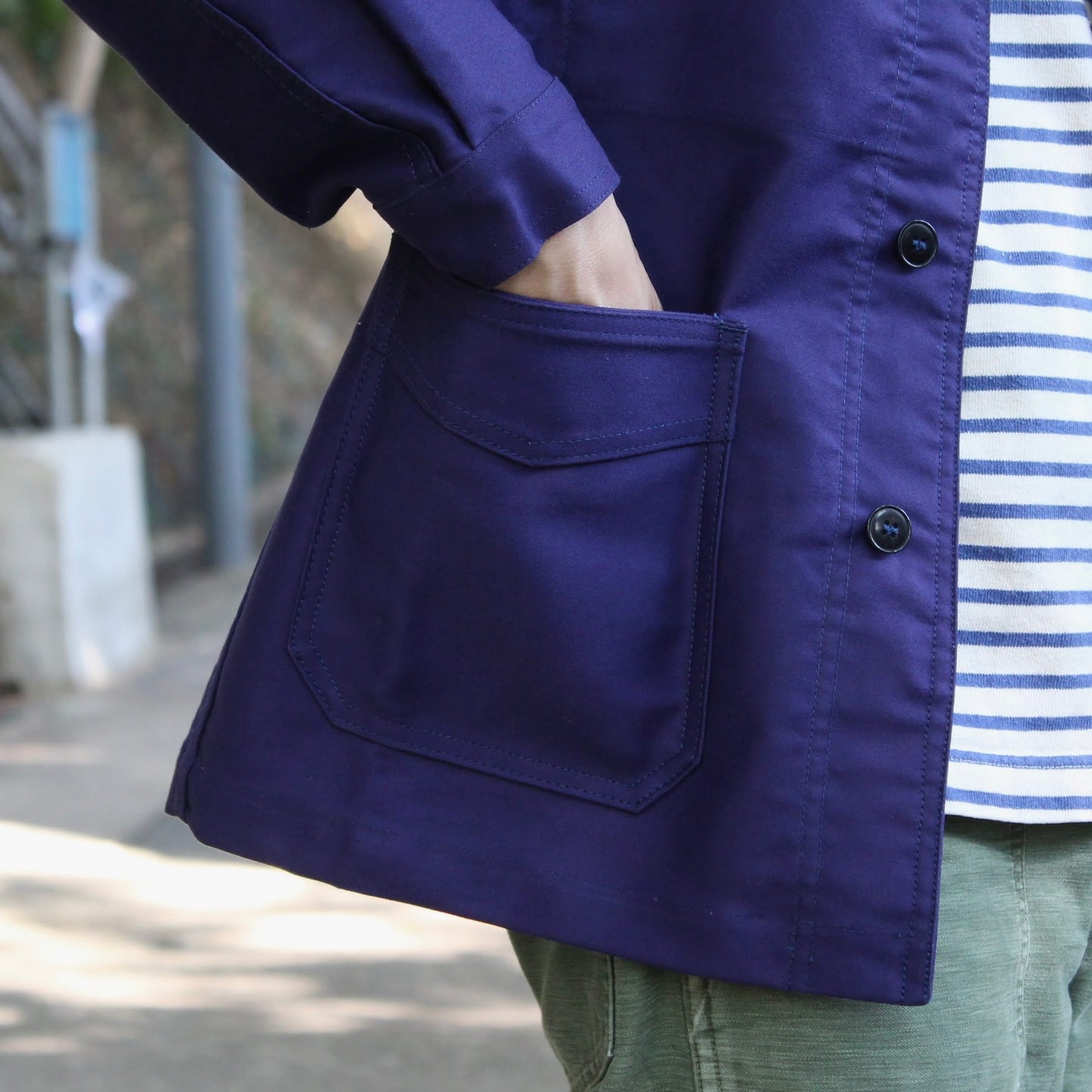 GALLICE - BLEU DE TRAVAIL
 LA VESTE