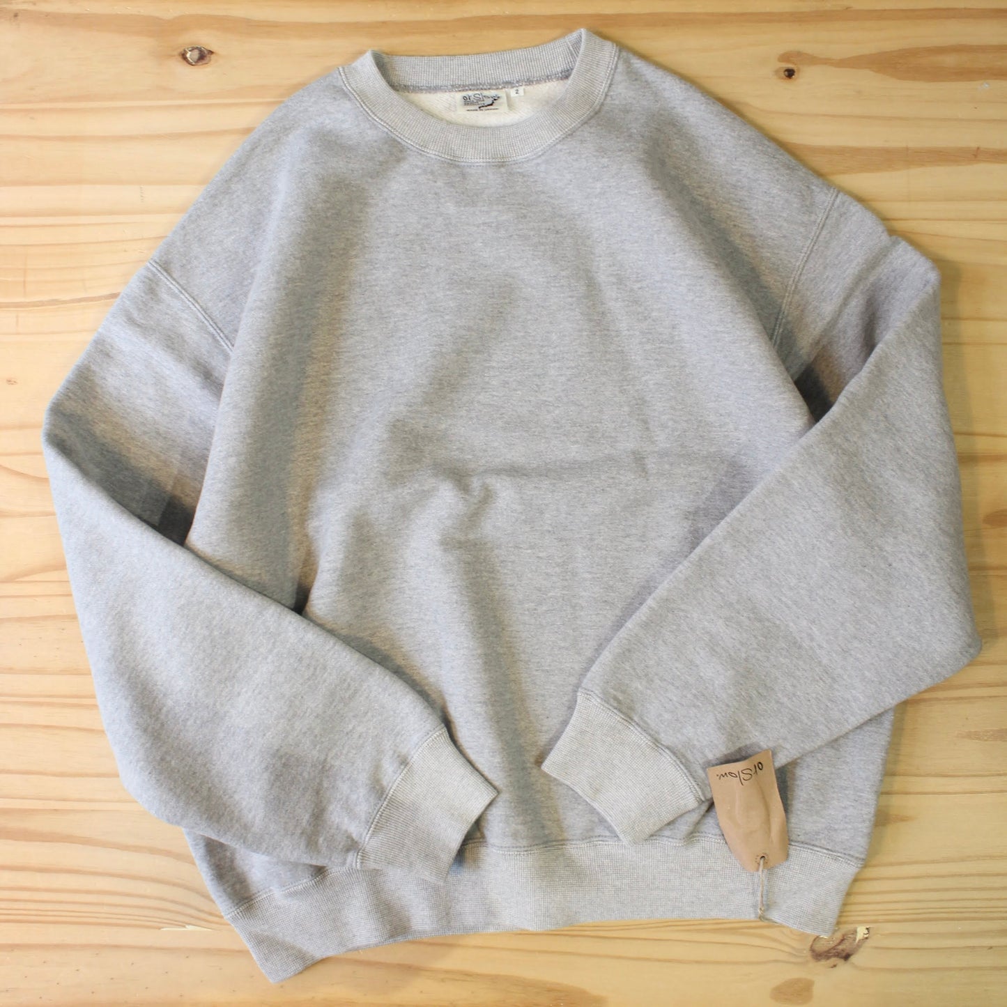 OrSlow - 
RELAX FIT DENSELY KNIT SWEATSHIRT