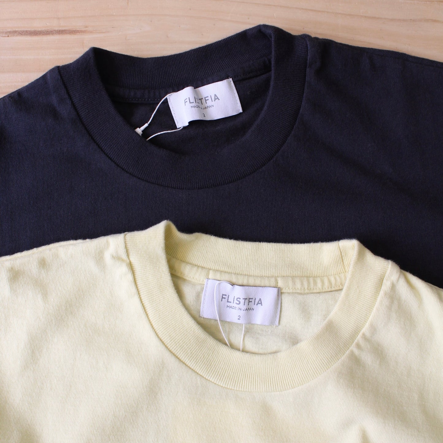 FLISTFIA -
LOOPWHEEL CREW NECK TEE