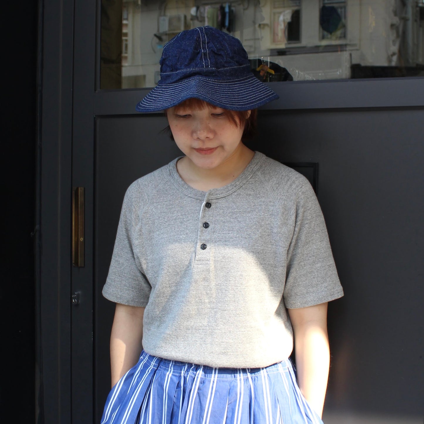 Kepani -
HENLEY NECK TEE