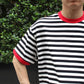 Soglia - S/S BORDER RINGER TEE