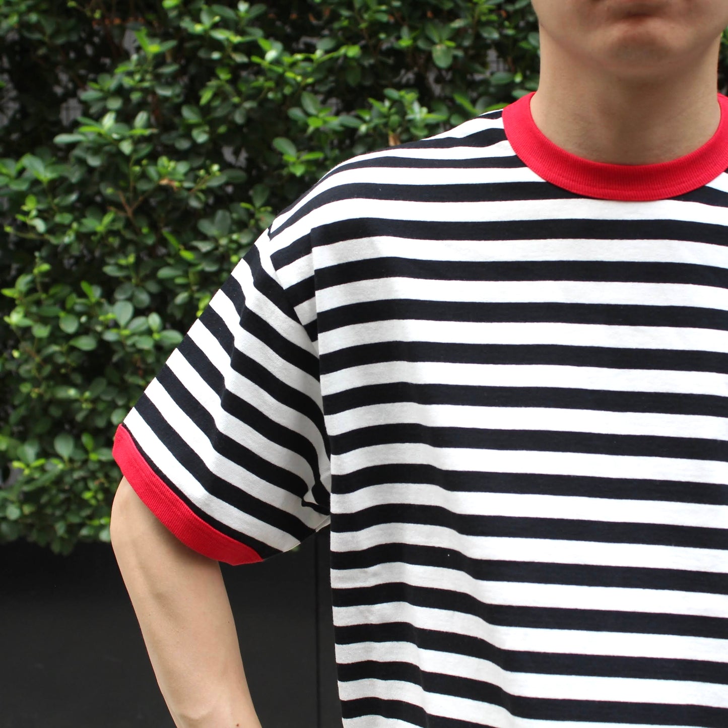 Soglia - S/S BORDER RINGER TEE
